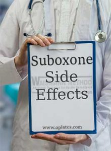 suboxone side effects
