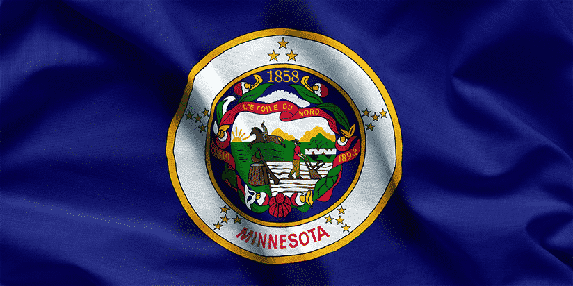 Rapid Detox Option for people in Minnesota; Fabric texture of the Minnesota Flag
