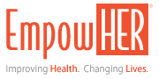 empowHER logo improving health, changing lives