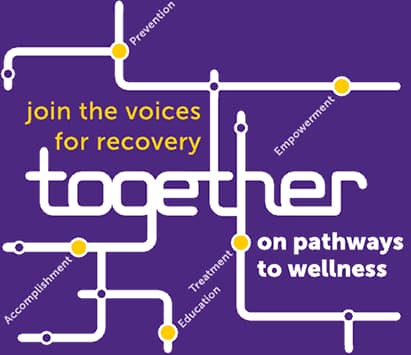 national recovery month - join the voices for recovery together on pathways to wellness