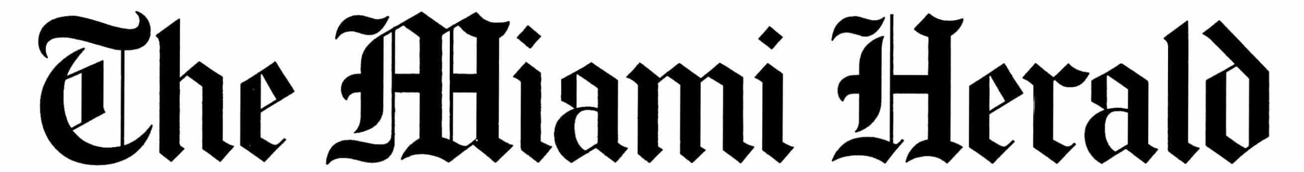 The Miami Herald logo for article where Senate Bill to combat painkiller abuse is discussed