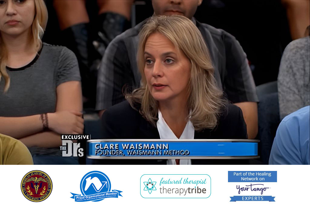 A photo of Clare Waismann, Waismann Method Founder, on the Doctors talk show